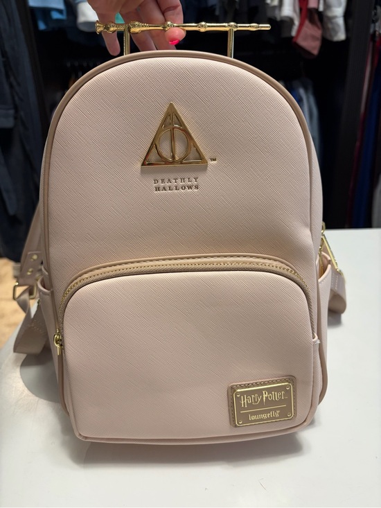 Wizarding World Loungefly Harry Potter Deathly Hallows pink Mini Backpack main image 9